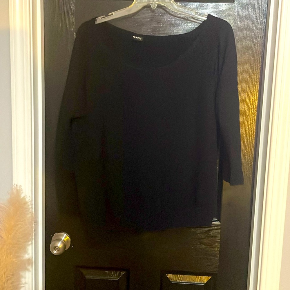 Over the shoulder sweatshirt